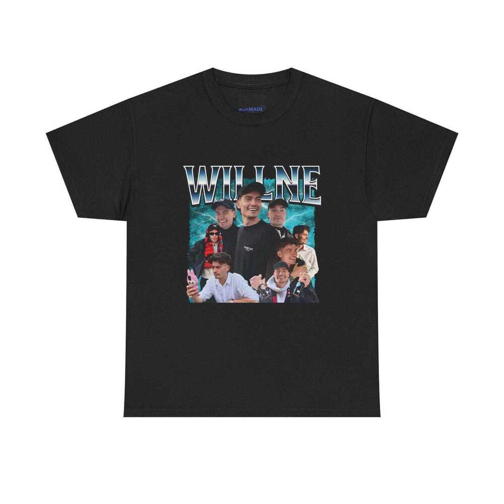WillNE Retro Graphic Boyfriend Style Tee